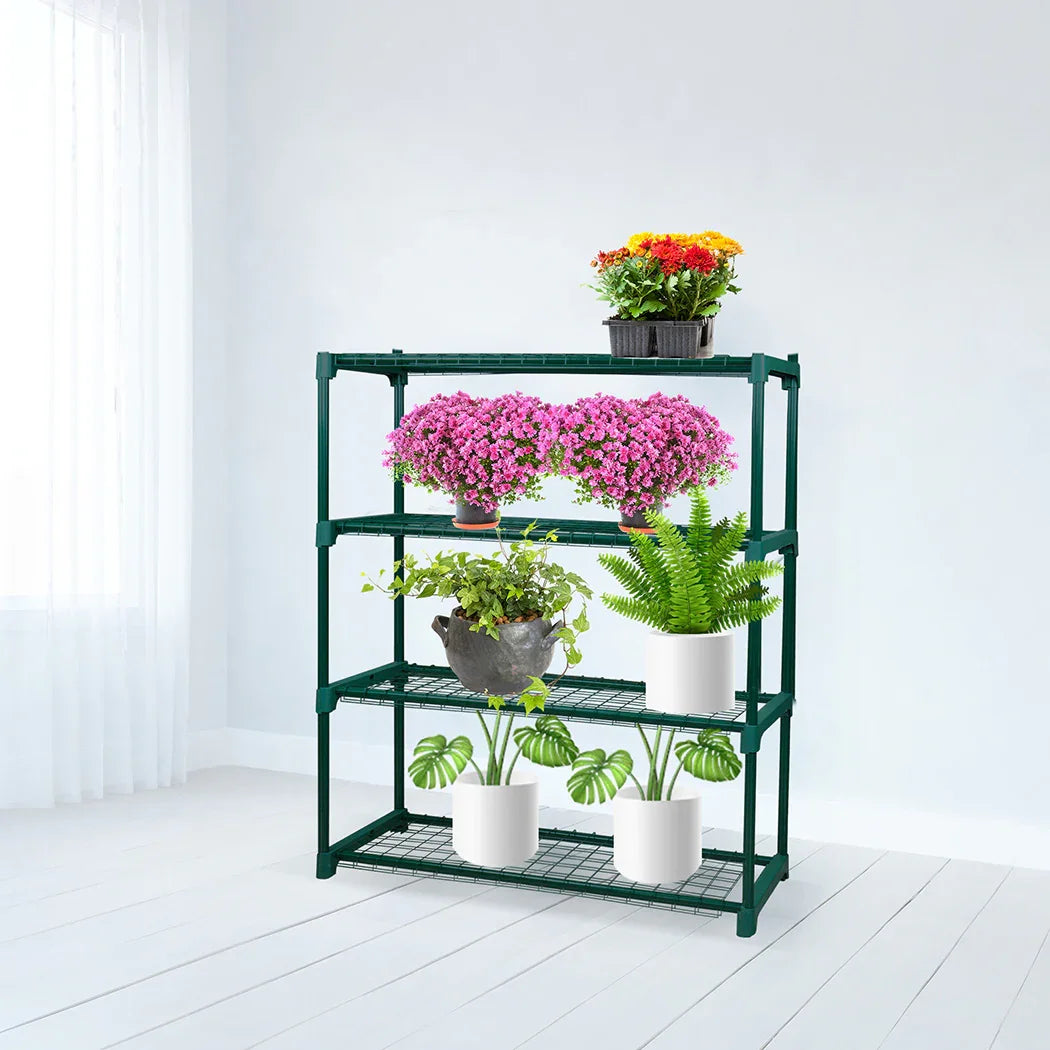 Levede 2x 4 Tier Plant Stand Shelves-2006732926913482759