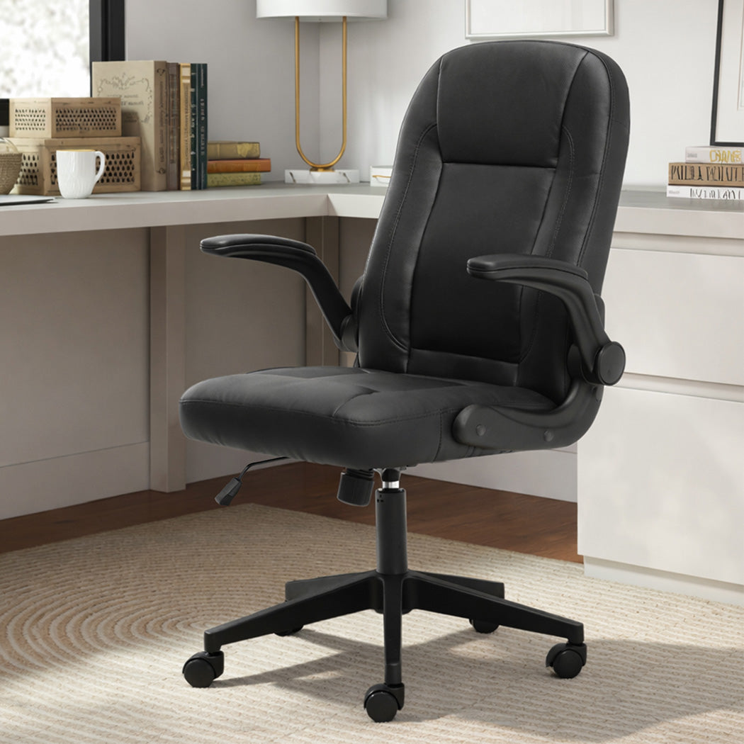 Levede Executive Office Chair Work PU Leather Seat-2011971115181805575