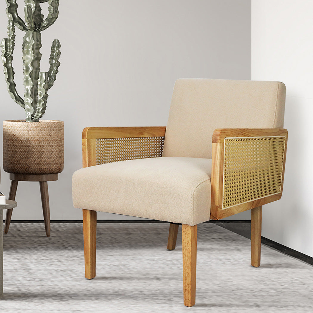 Rattan Lounge Armchair