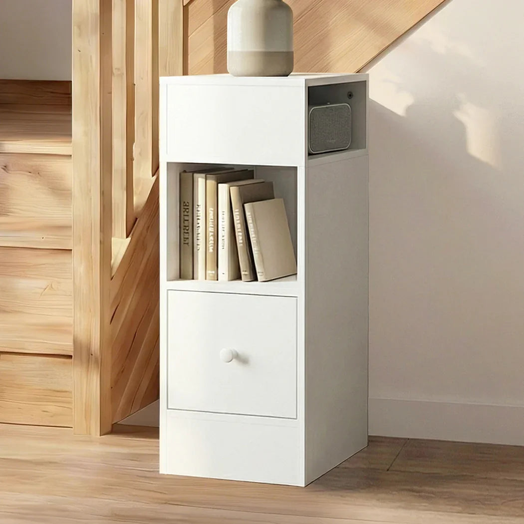 Levede Slim Bedside Table Nightstand Side End Table Storage Bedroom Cabinet-2050056781392121863