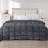 DreamZ Quilt Doona Comforter Blanket Grey King-2006733014155005959