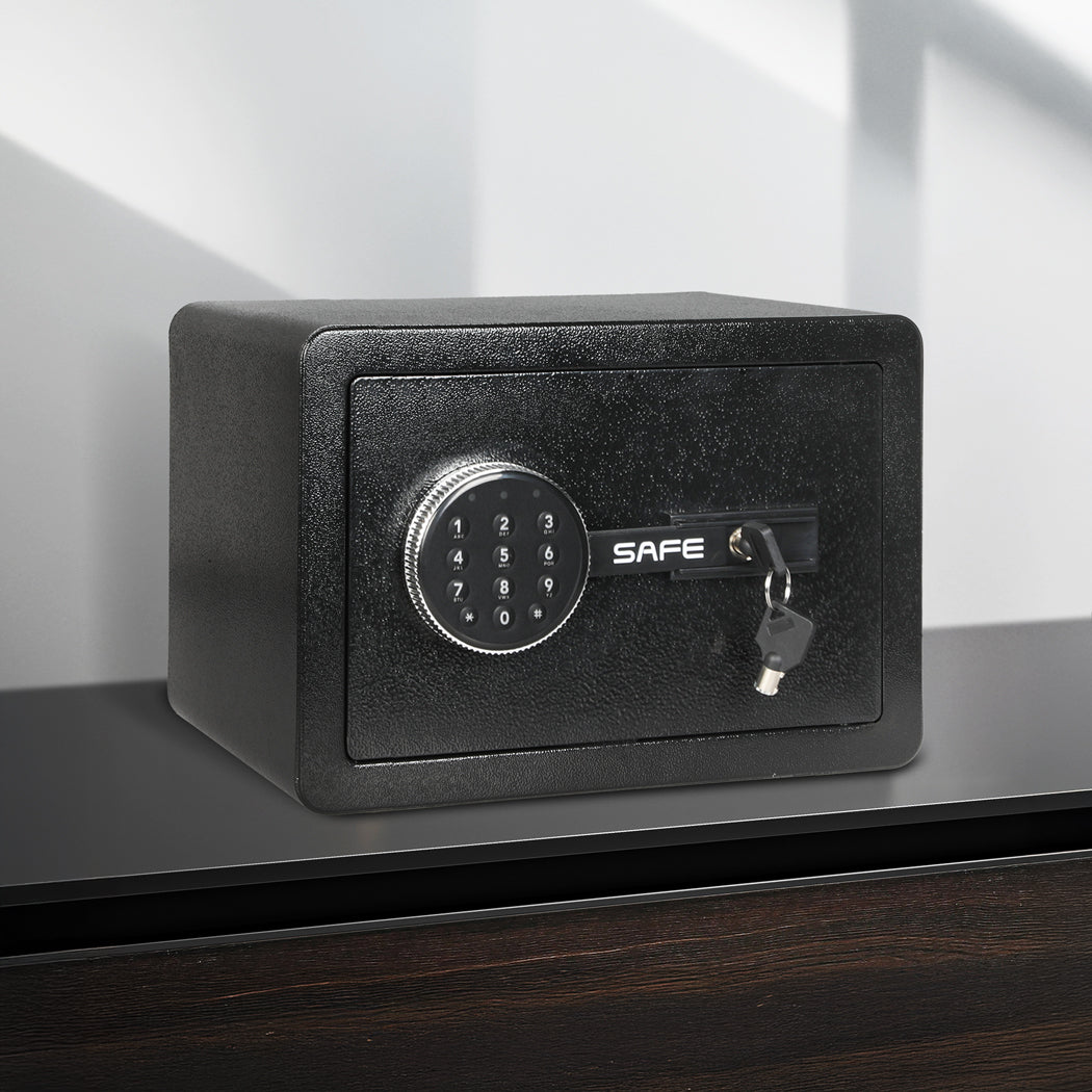 8.1L Digital Security Safe Box Password Key Lock Cash-2006732905619001351