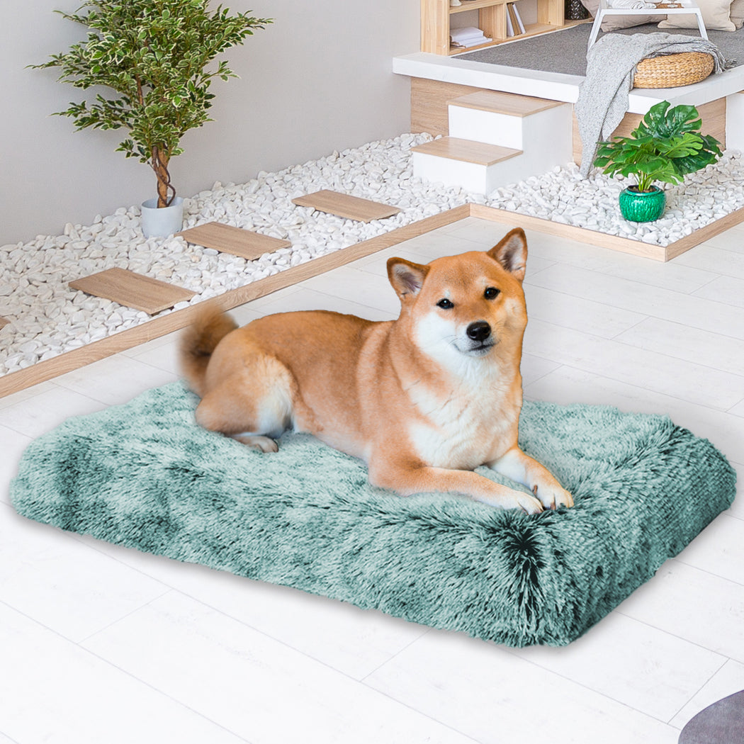 PaWz Dog Mat Pet Calming Bed Memory M Green Medium-1864184529854533639