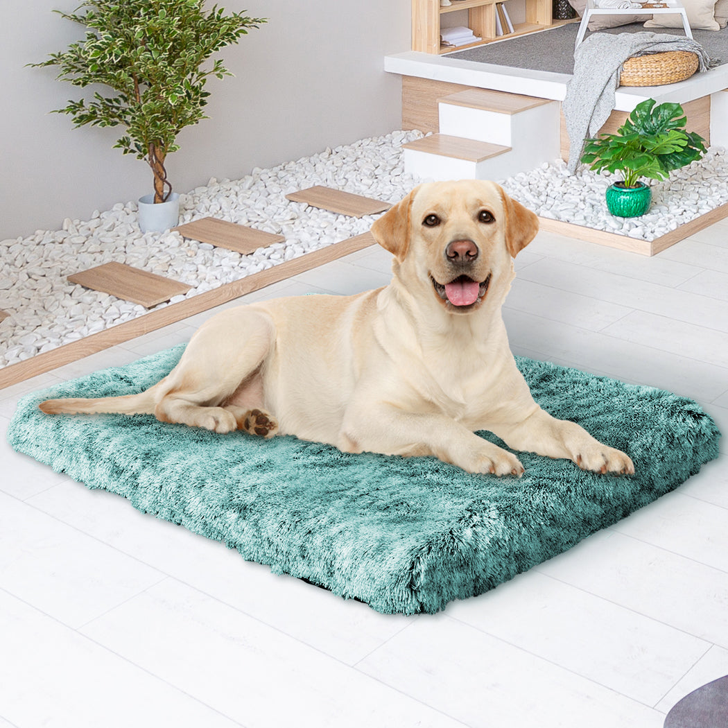 PaWz Dog Mat Pet Calming Bed Memory L Green Large-2029387228081426439