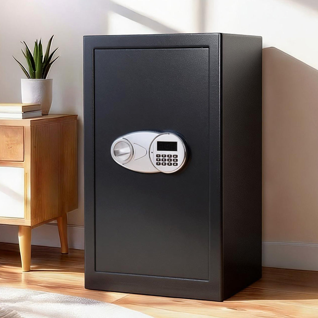 Levede 85L Safe Fireproof Security Box Home Office Cash Lock Deposit Password-2050056787201232903