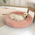 PaWz Pet Bed Cat Dog Donut Nest Calming XL Pink X-Large-2018816676019179527