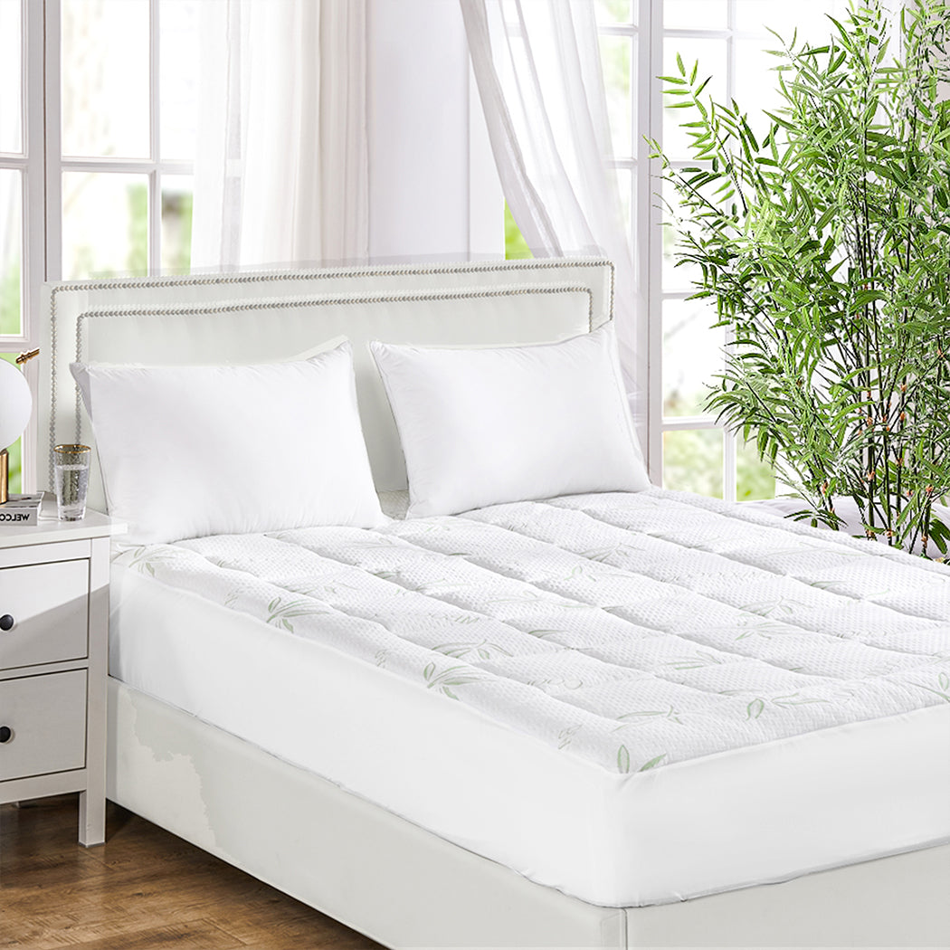 Dreamz Bamboo Pillowtop Mattress Topper King-2065254525379416071