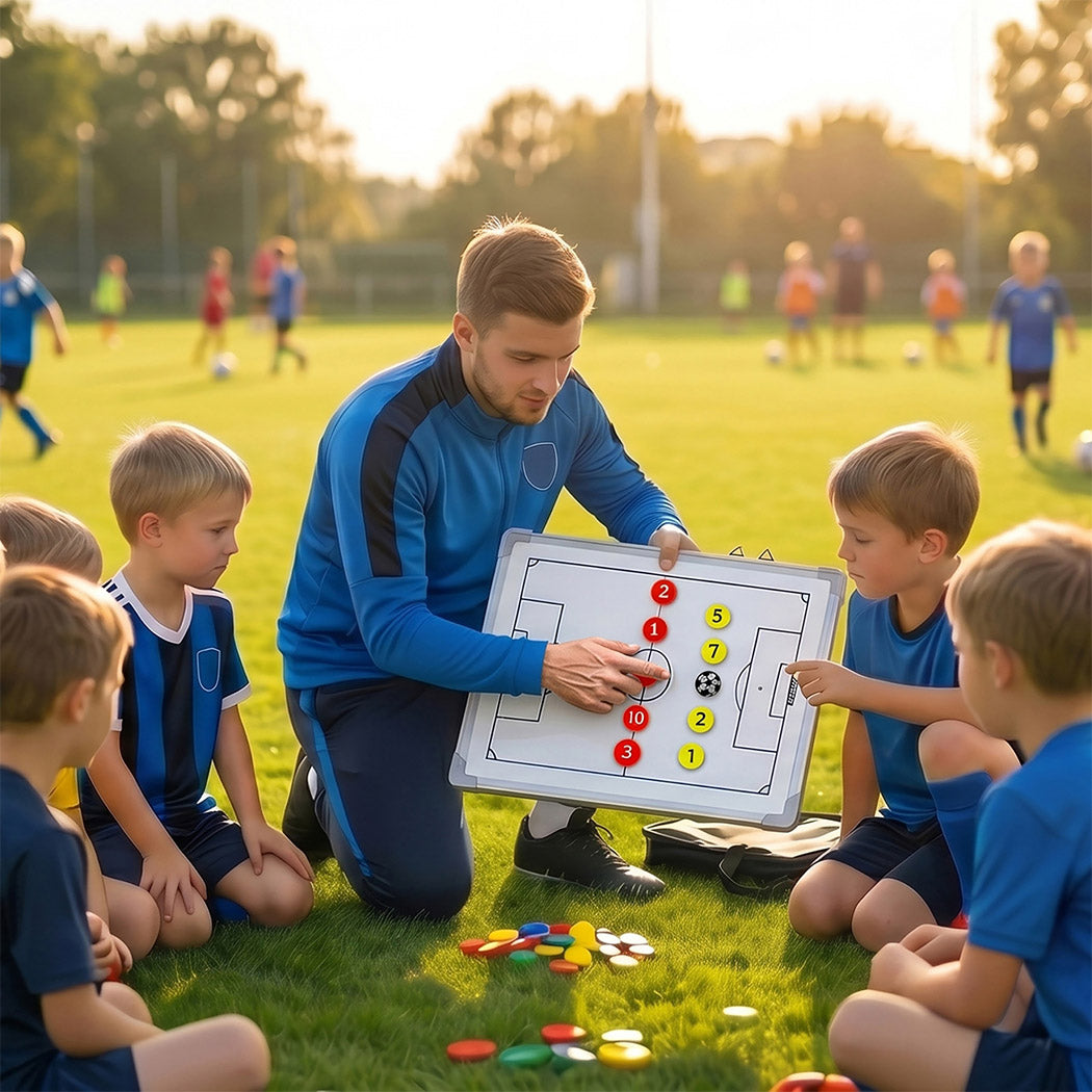 Centra Soccer Coaching Board Tactic Clipboard Dual-sided Coach Training Magnetic-2072893534637264903