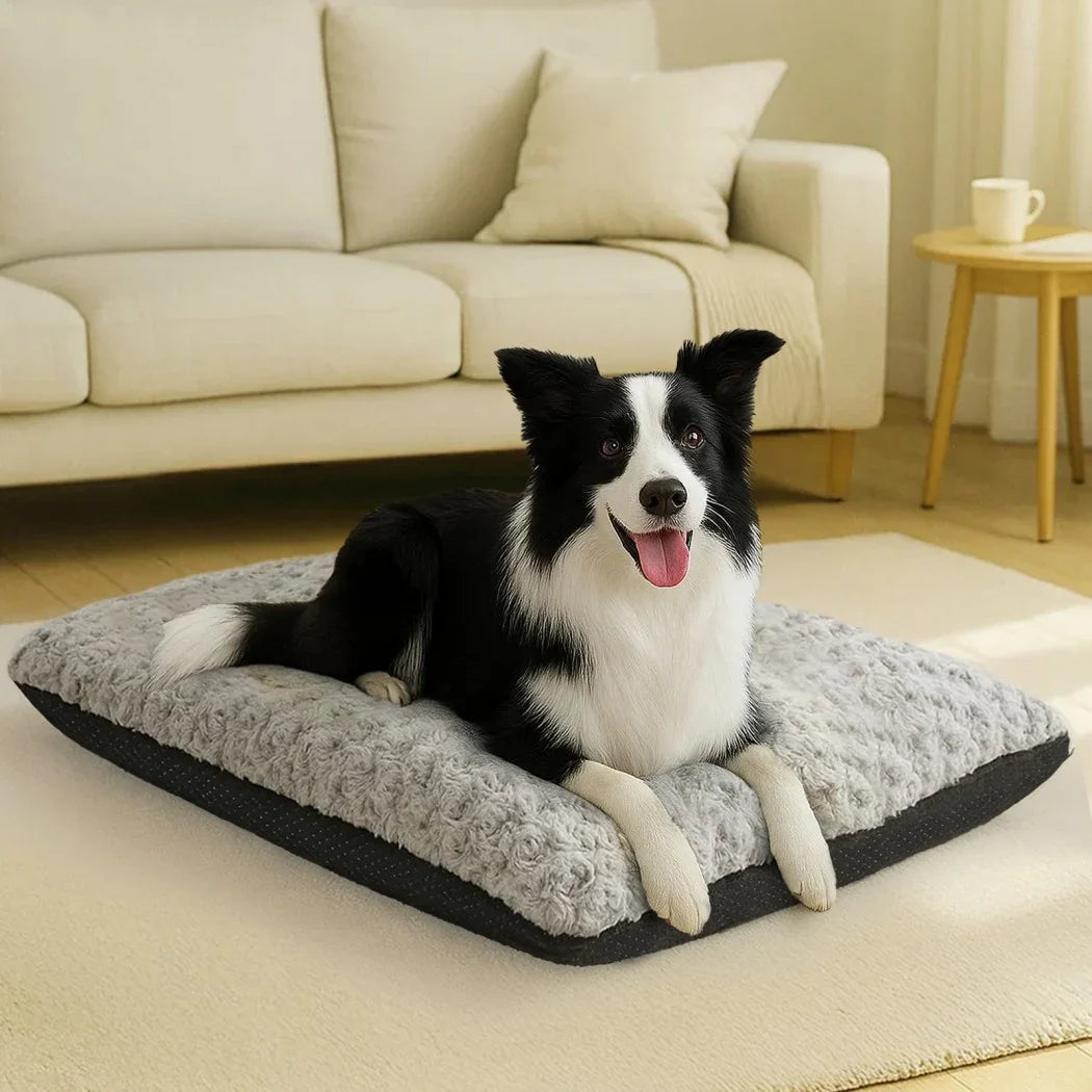 Pawz Pet Bed Dog Soft Warm Plush Mattress-2029387308339433479