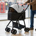 Pawz Pet Stroller 3 in1Dog Cat Pram Foldable Carrier-2065254637061148679