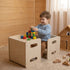 Levede Kids Table and Chair Set Dining Adjustable Toddler Activity Desk Wood-2050056790732836871