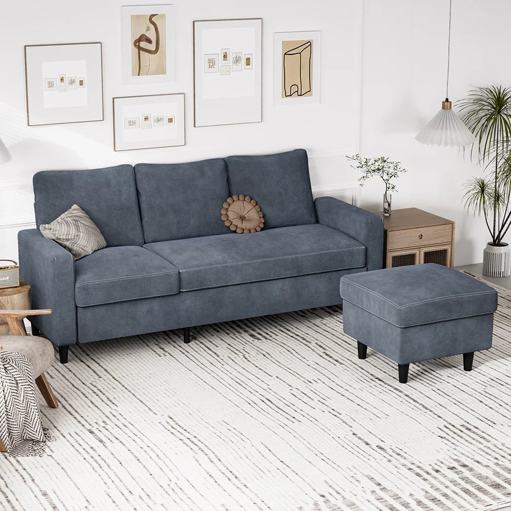 Levede L-shaped Sectional Sofa Lounge Chaise Set-2018816939698294790