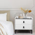 Levede Bedside Table LED Lights Drawers Storage-2006732842318565382