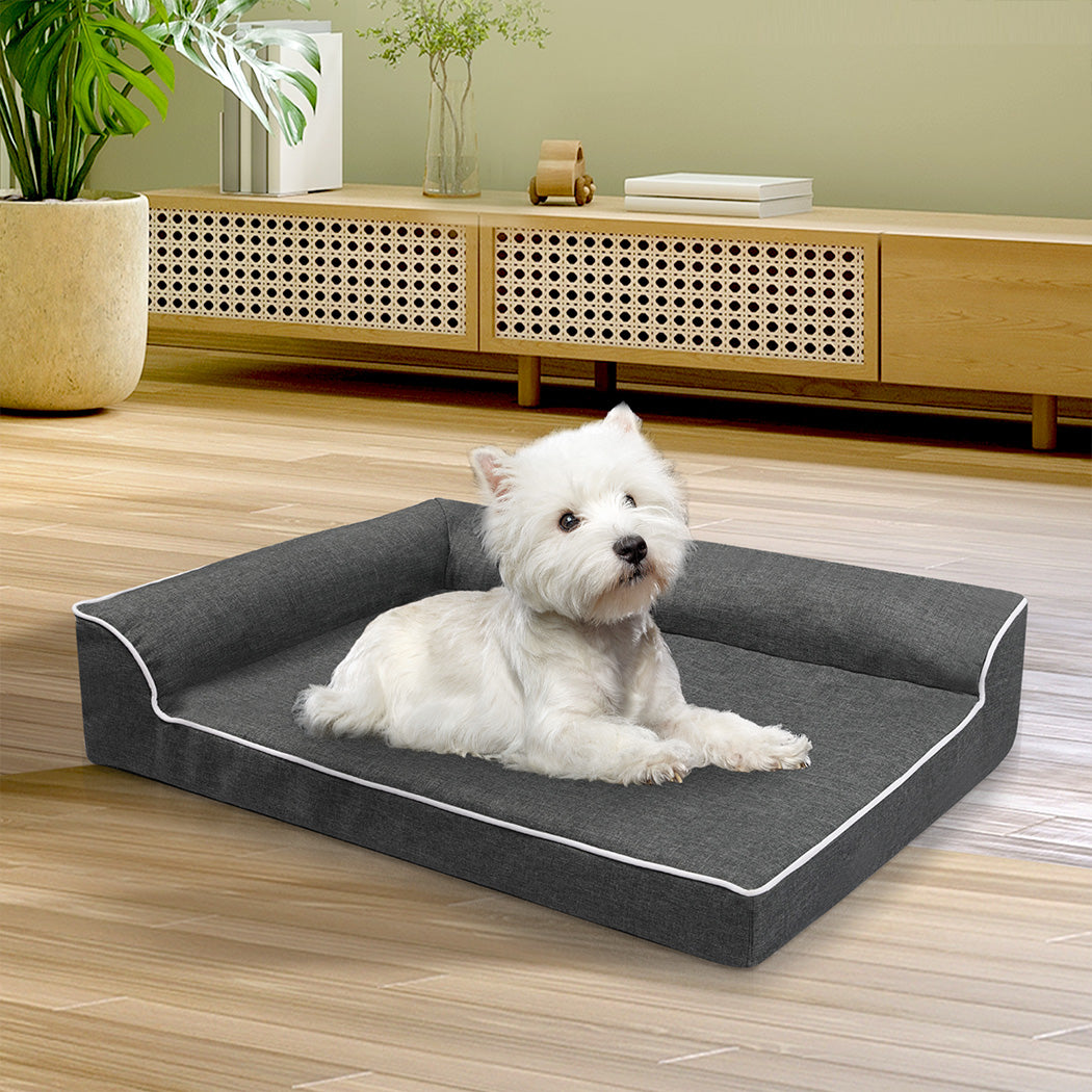 Pawz Orthopedic Dog Bed M Grey-1894516775685591047