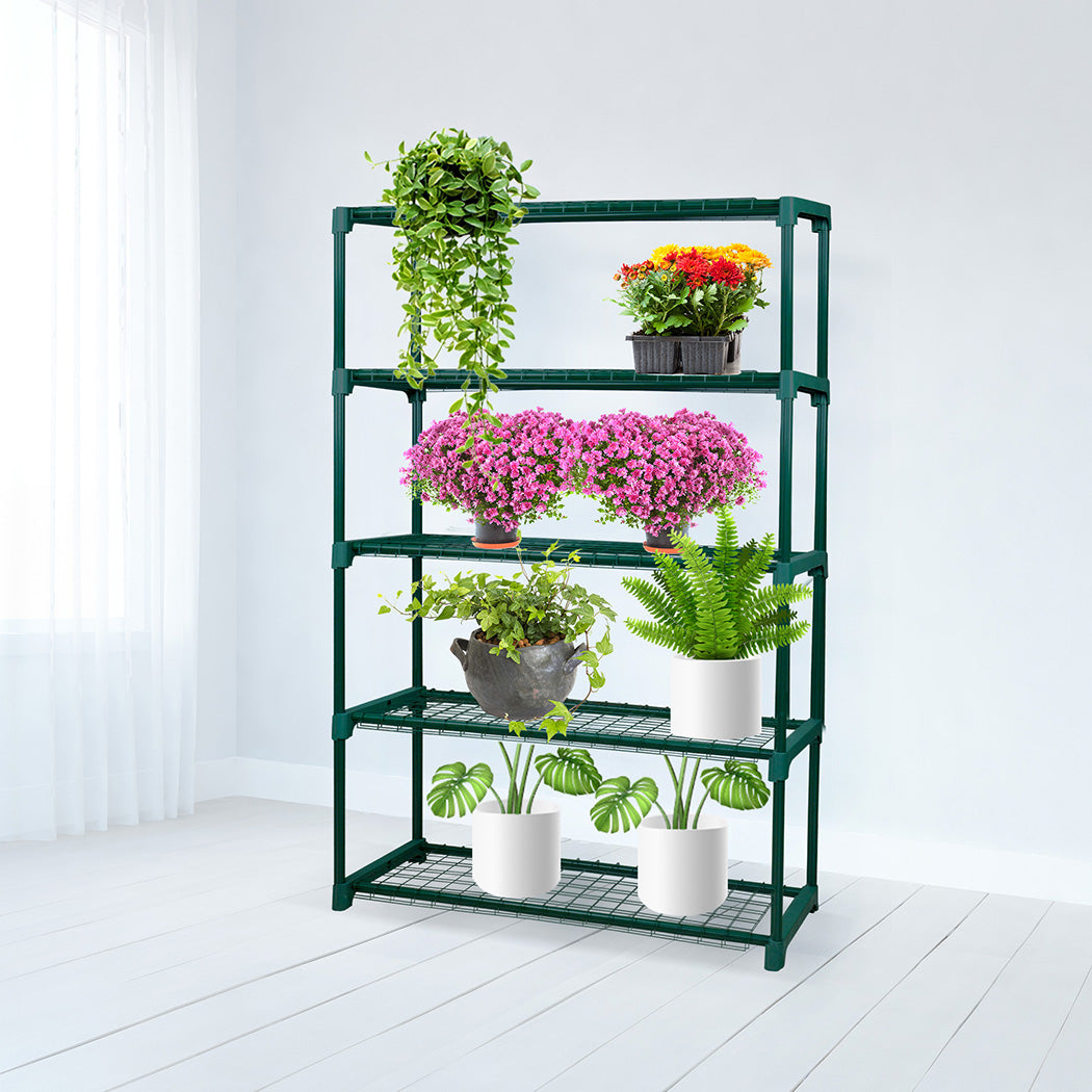 Levede 2x5 Tier Plant Shelve Garden-1864184718975700999