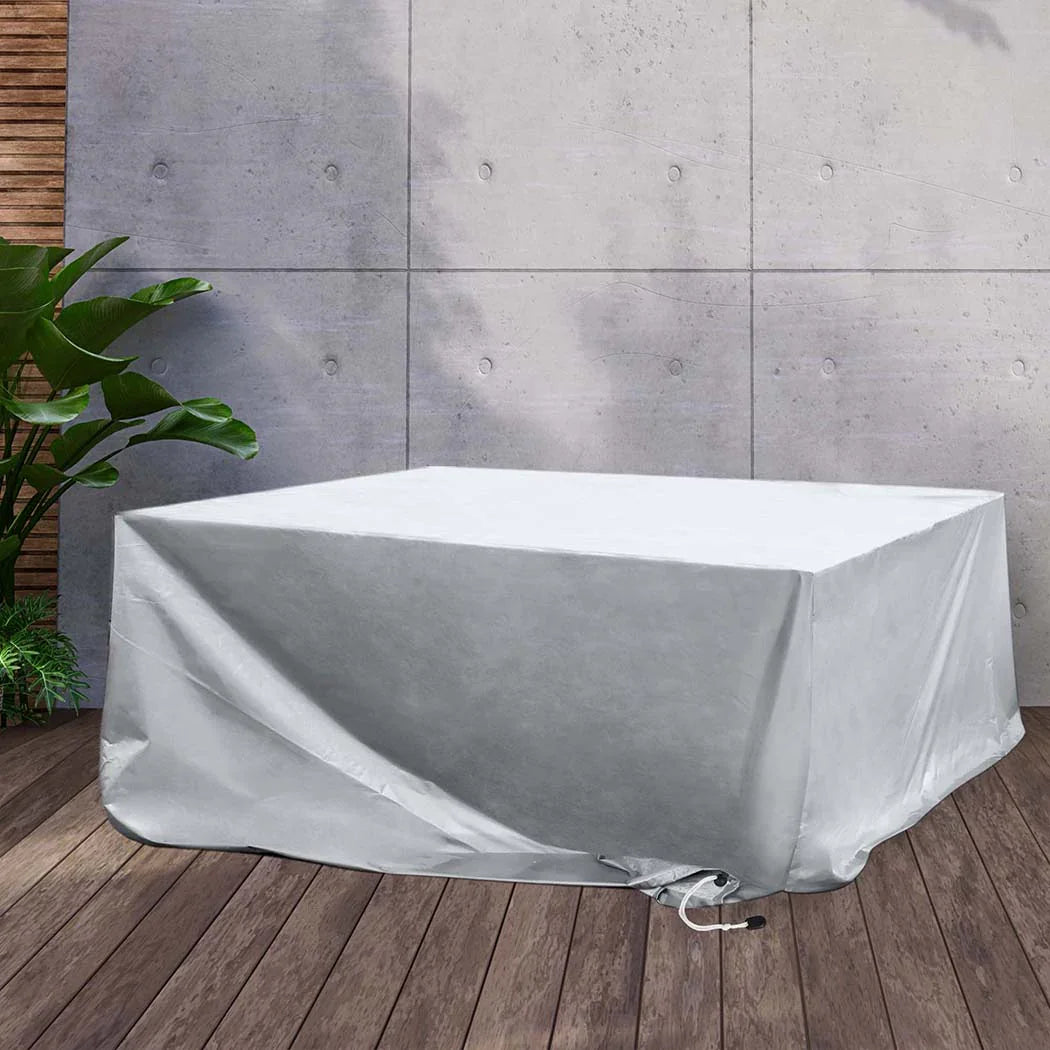 Marlow Outdoor Furniture Cover Waterproof Silver 15cm-2006733111710322695