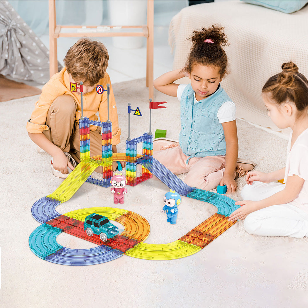Kids Magnetic Tiles Blocks-2018816793874927623