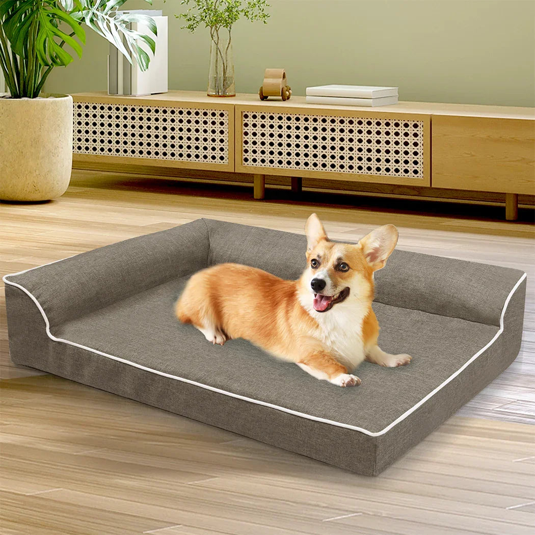 Pawz Orthopedic Dog Bed L Coffee-2018816791781969927