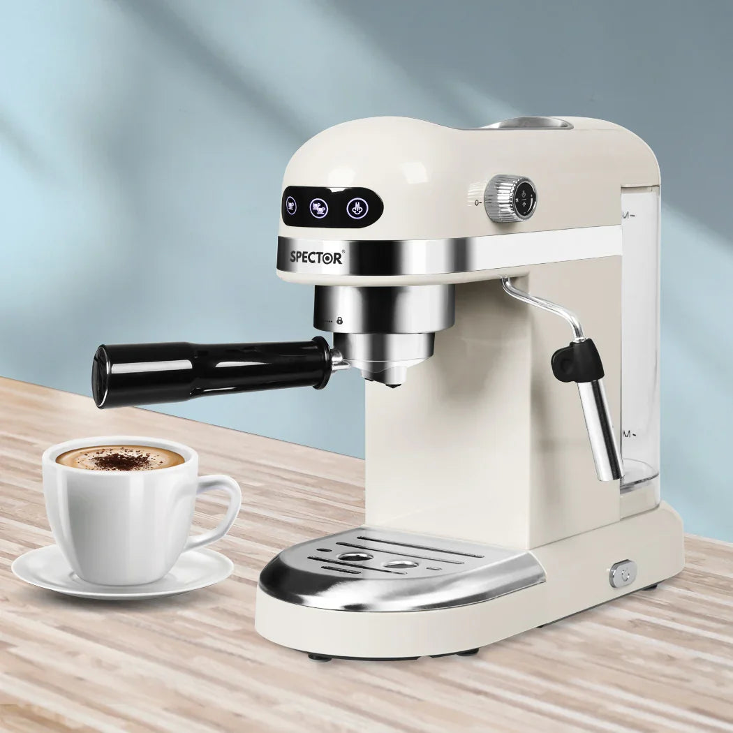Spector Coffee Maker Machine Espresso Milk White-2018816889031102471