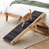 Pawz Dog Ramp Adjustable Foldable 4 Heights Non Slip for Small pets Natural-2100034994318741511