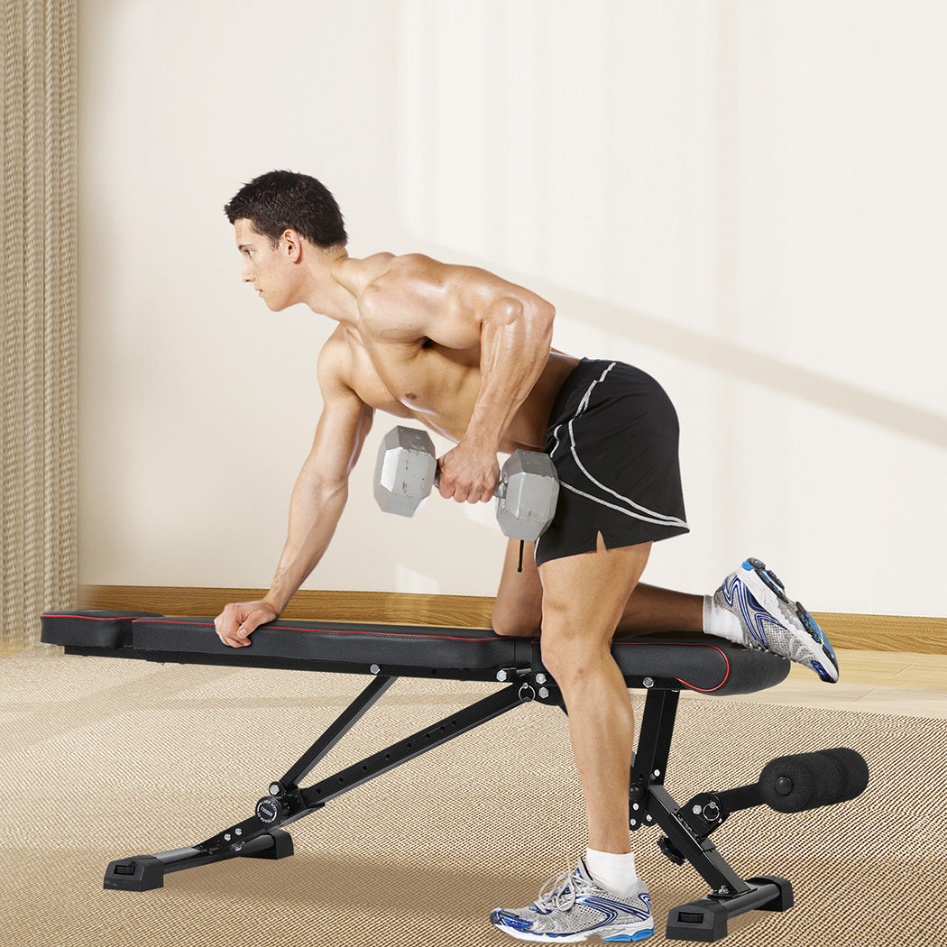 Centra Incline Adjustable Weight Bench Home Gym Workout-1919278365475475459