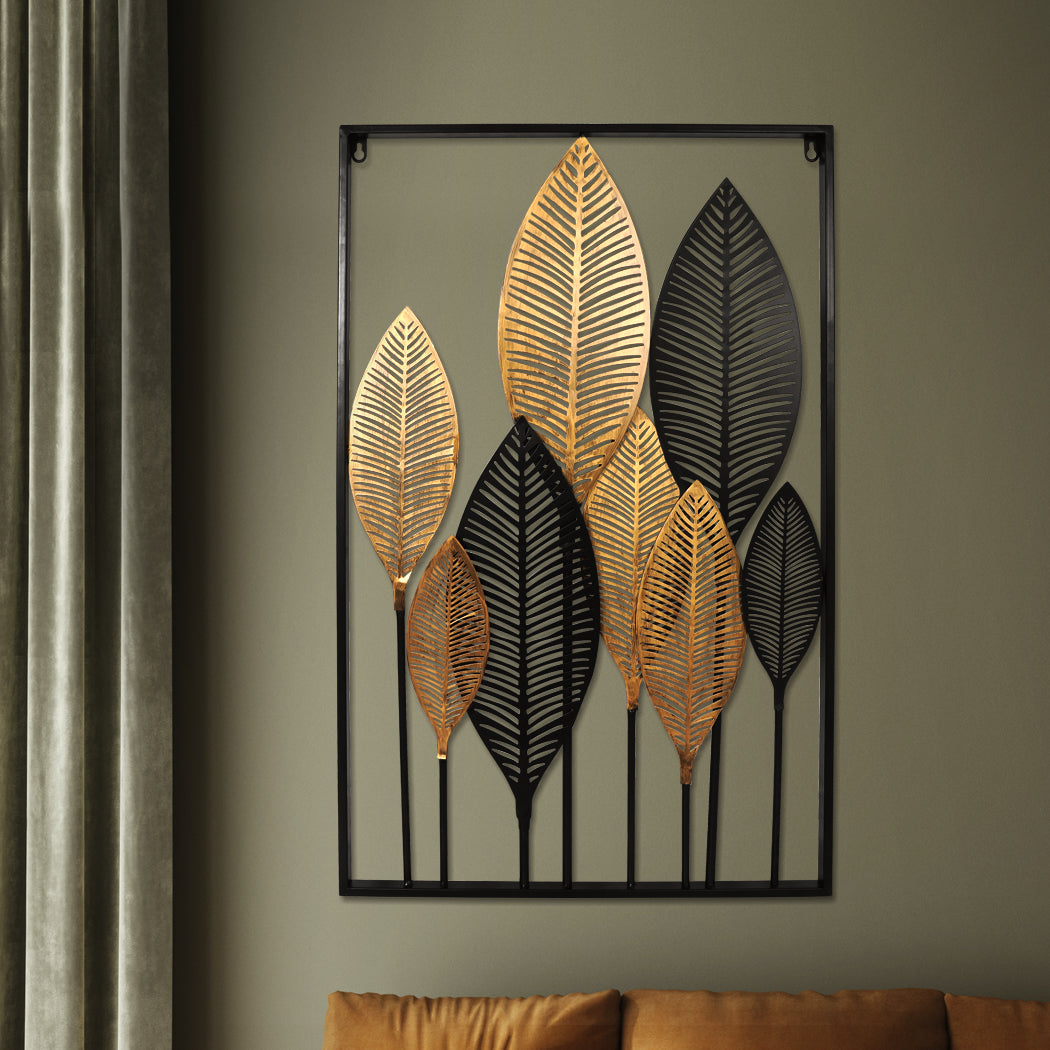 Large Metal Wall Art Leaf Tree Of Life-1864183312290025479