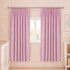 Marlow Blackout Curtains Pink 2 Panels Thermal Insulated Pom Pom 132cm x 213cm-2072893564165165063