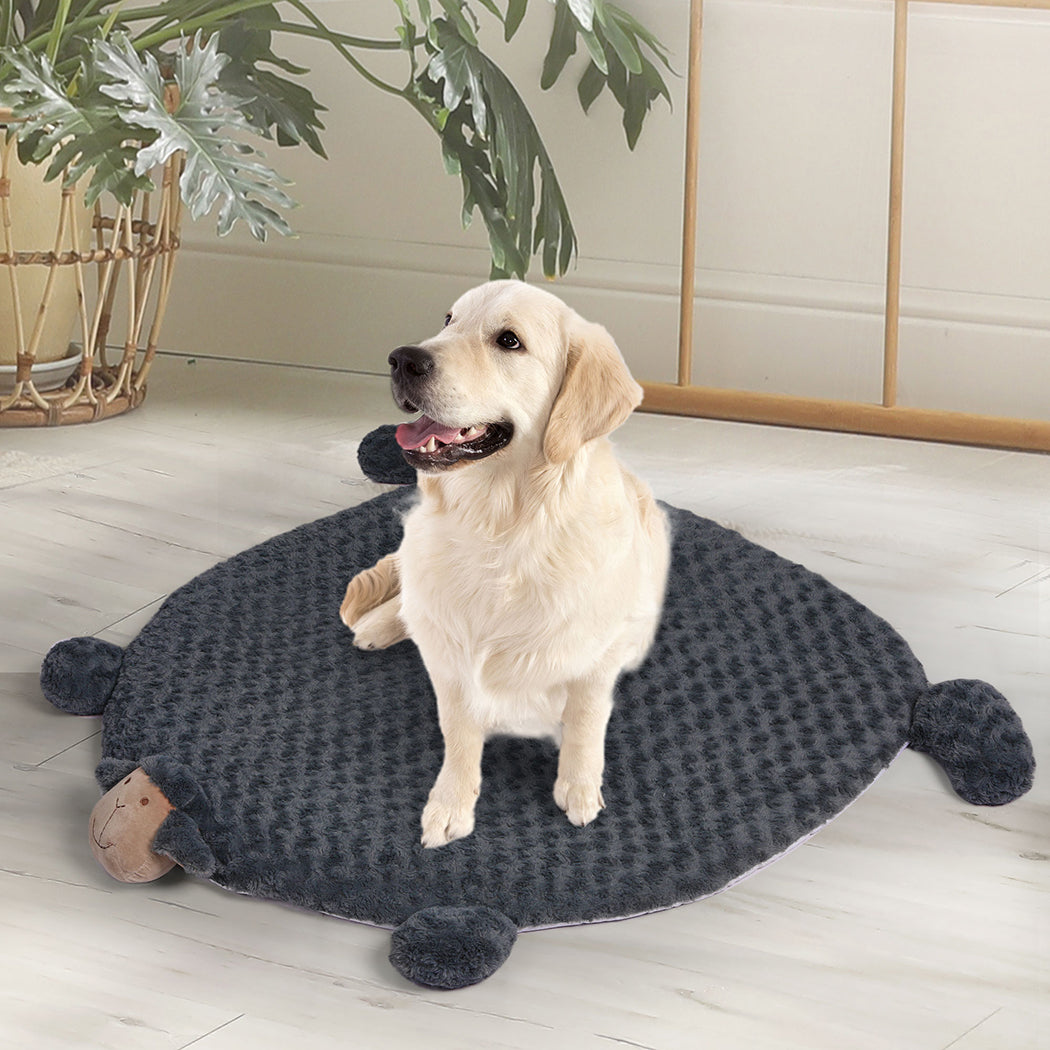 PaWz Pet Bed Cat Calming Bed Dog Squeaky M Charcoal Medium-2018816657086091271