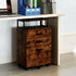 Levede Mobile File Cabinet 3 Drawers Home Office Desk-2006732762572263431