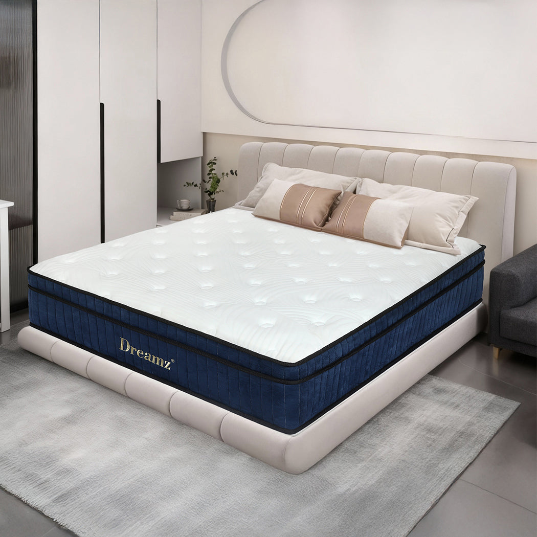 Dreamz 7 Zone Pocket Spring Mattress Medium Firm Queen-2050056899403059207