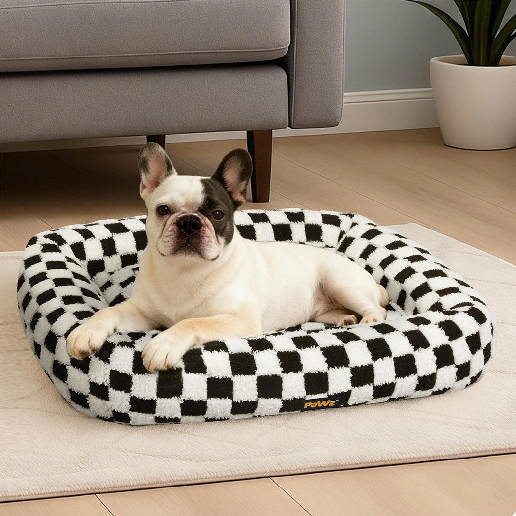 Pawz Dog Bed Calming Pet Plush Bed Soft Washable Bed-2050056798873980935