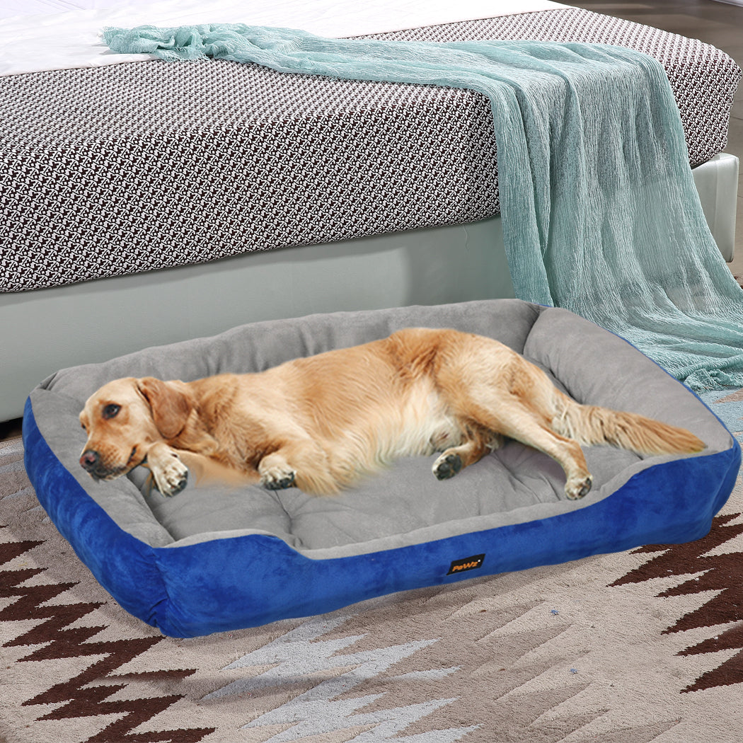 PaWz Pet Bed Dog Beds Bedding Mattress XXL Navy XX-Large-1864184469565607943
