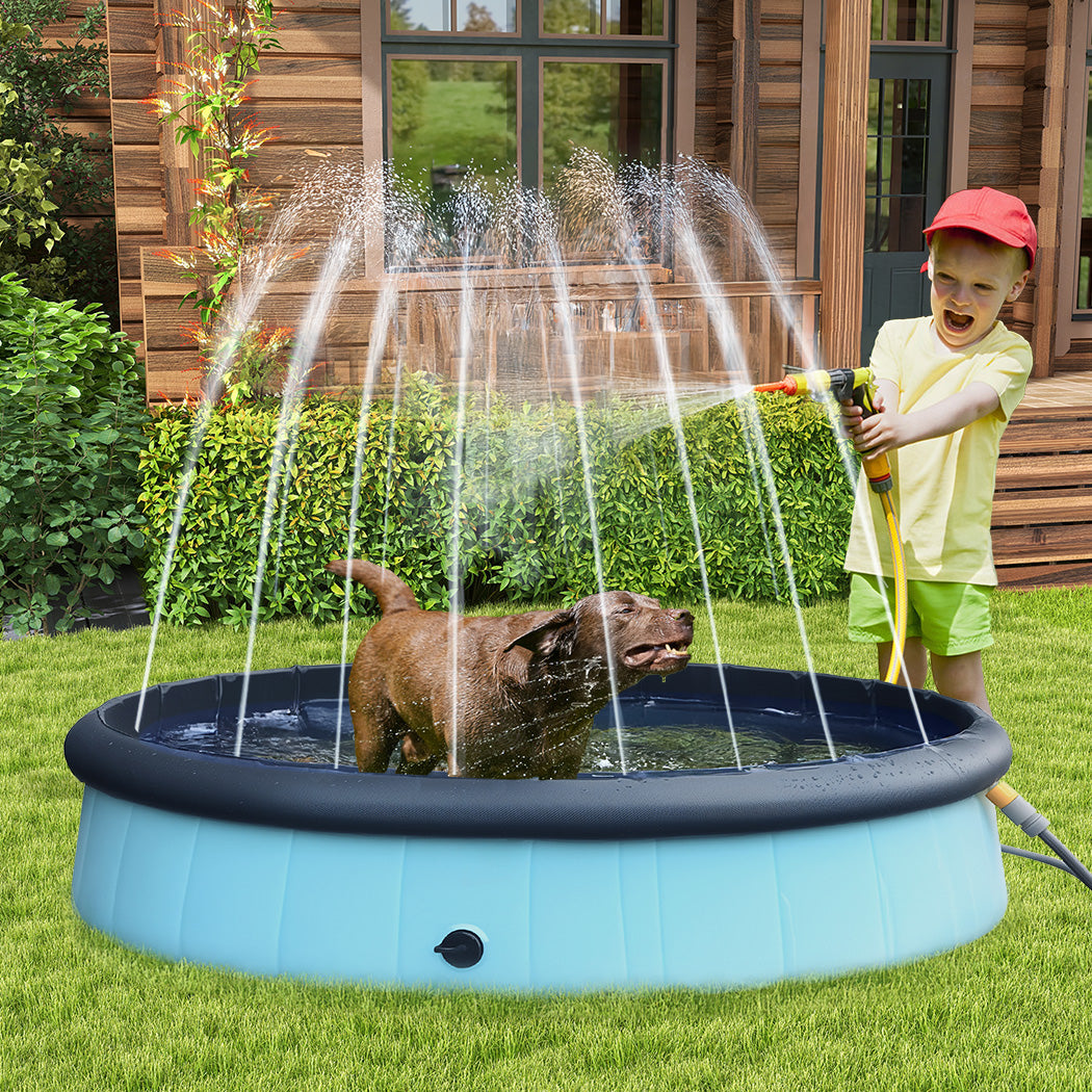 Pawz Folding Dog Swimming Pool-1910112251076022279