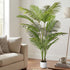 Lambu Artificial Tree Palm Fake Leaves Large Artificial Plants Indoors 180cm-2050056792716742663