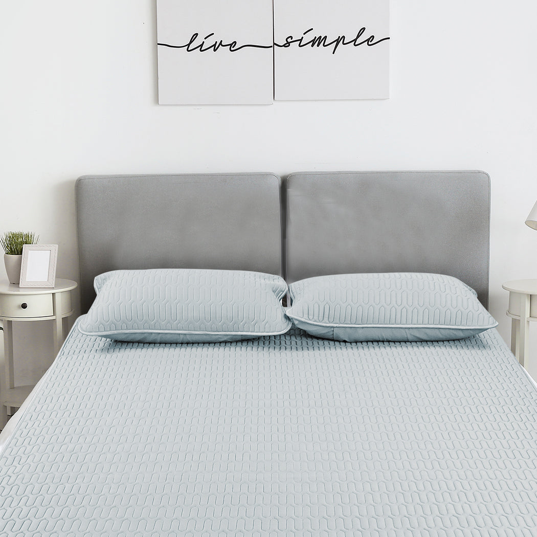 DreamZ Latex Cooling Bed Sheet Set Fitted 3PCS Double-1864183182144966663