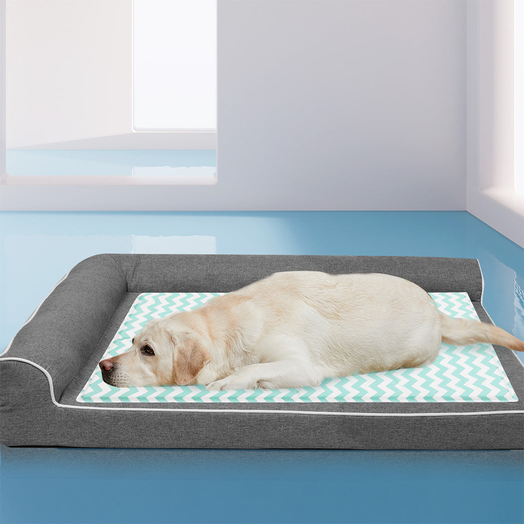 Pawz Pet Cooling Mat XL Green