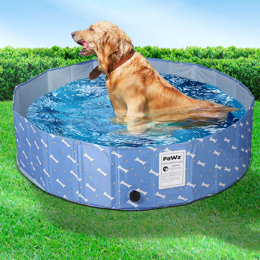PaWz Folding Swimming Pool Dog Cat Washing L Large-2029387277280612359