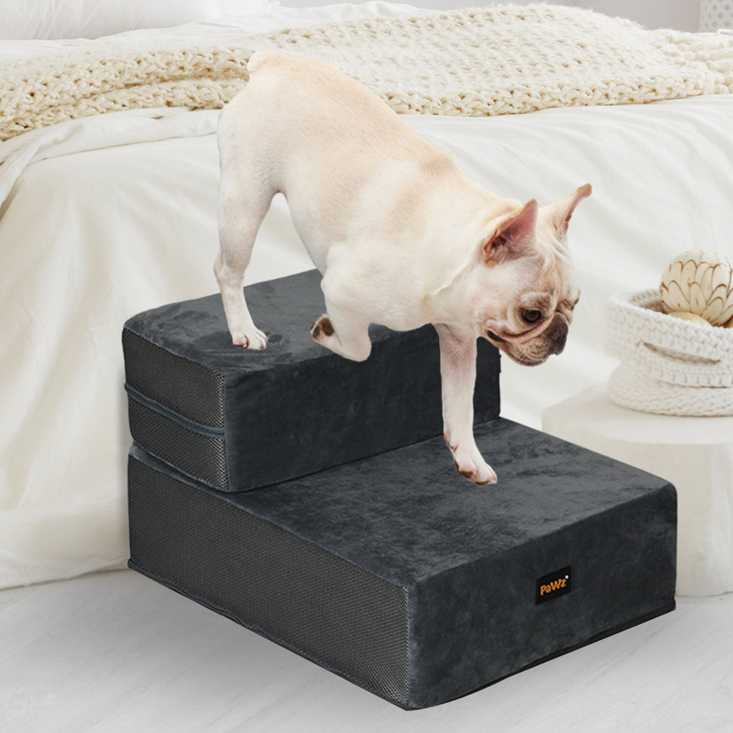 PaWz Dog Stairs Ramp Portable Climbing Double 7KG-1864184507708608519