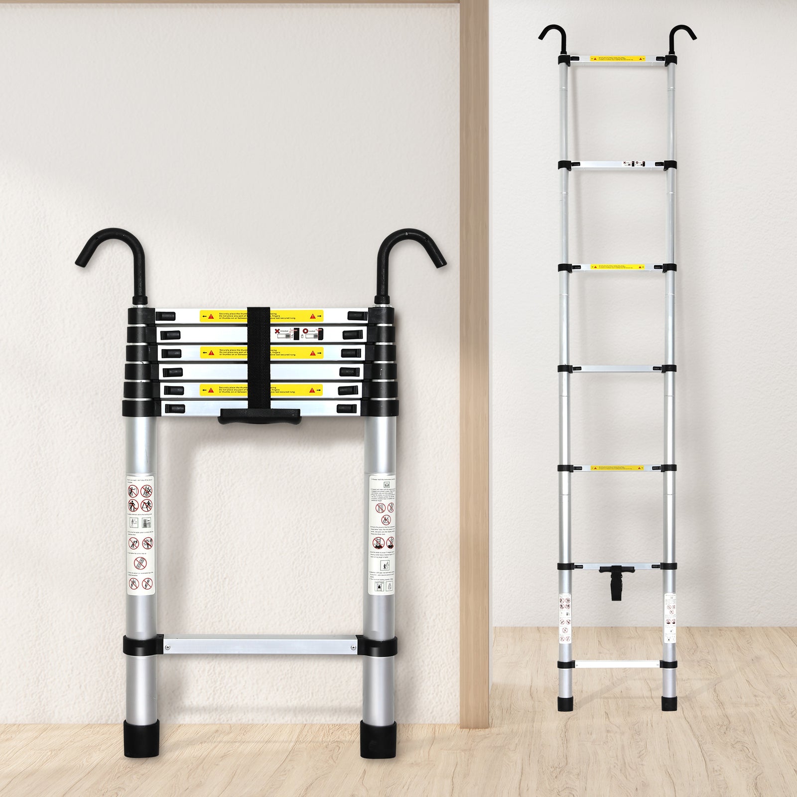 Traderight Telescopic Ladder 10 Step