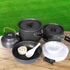Toque 16Pcs Camping Cookware Set Outdoor-2065254597223649287