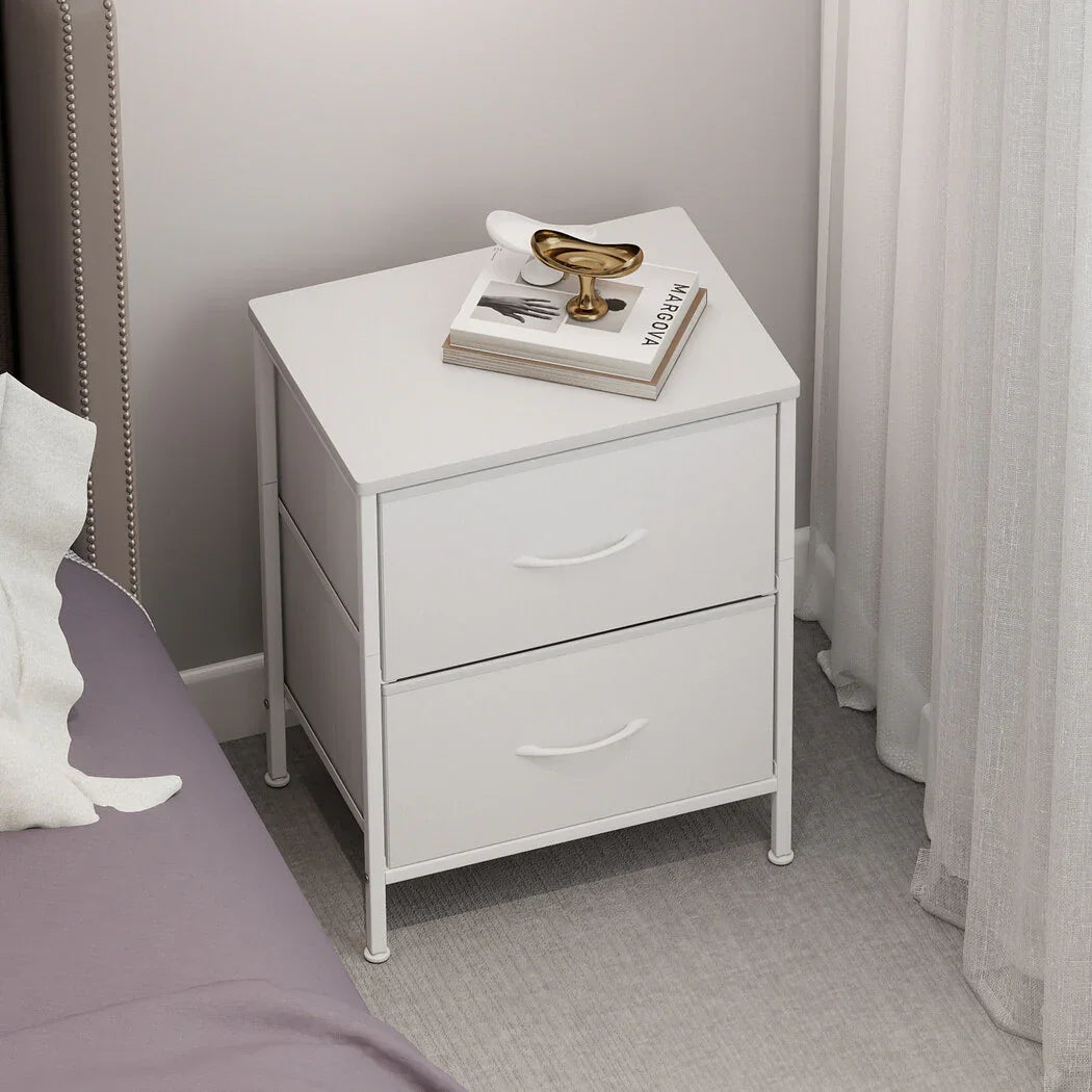 Levede Bedside Table Storage Nightstand Bedroom Storage-2006733390950305799