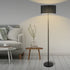 EMITTO Modern LED Floor Lamp Stand Reading Black-2018816807078596615