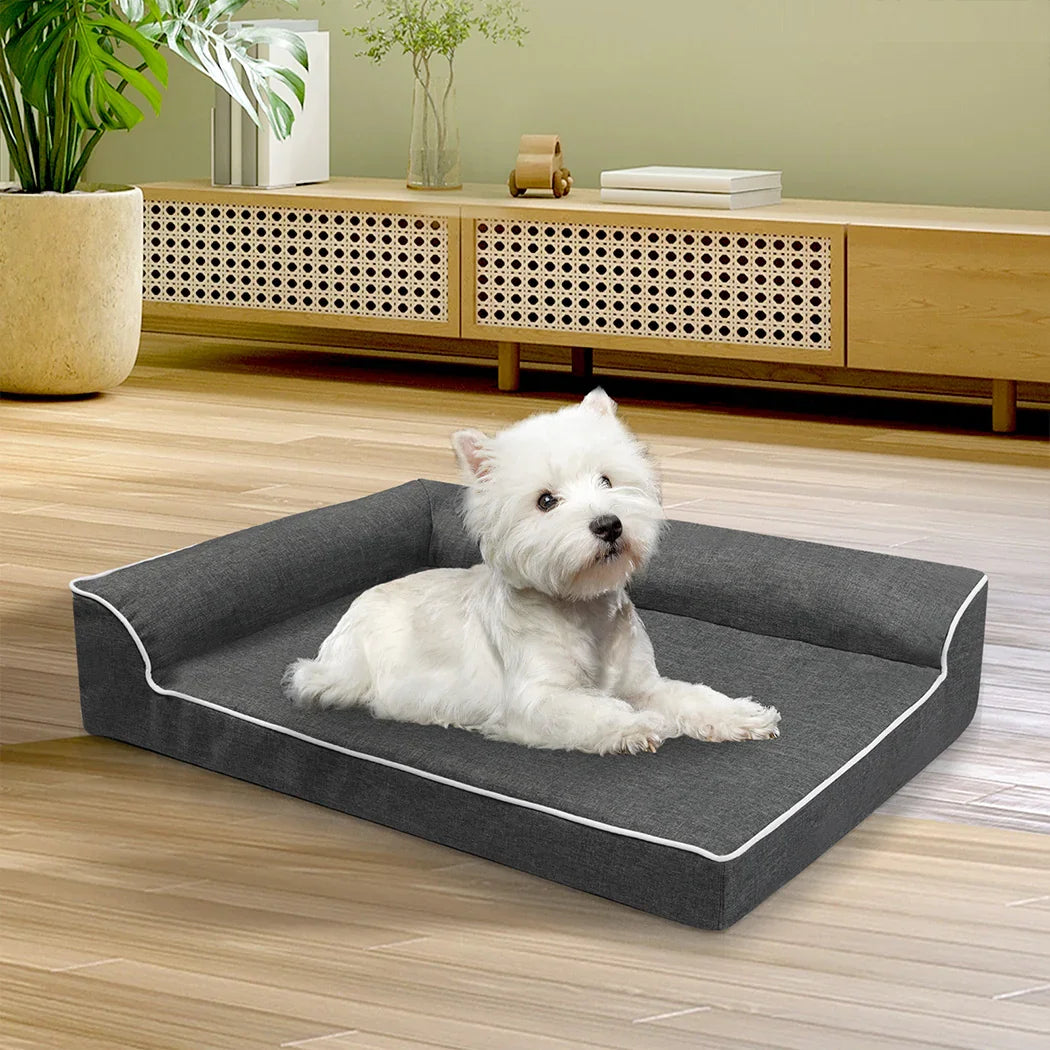 Pawz Orthopedic Dog Bed M Grey-2018816757749387271