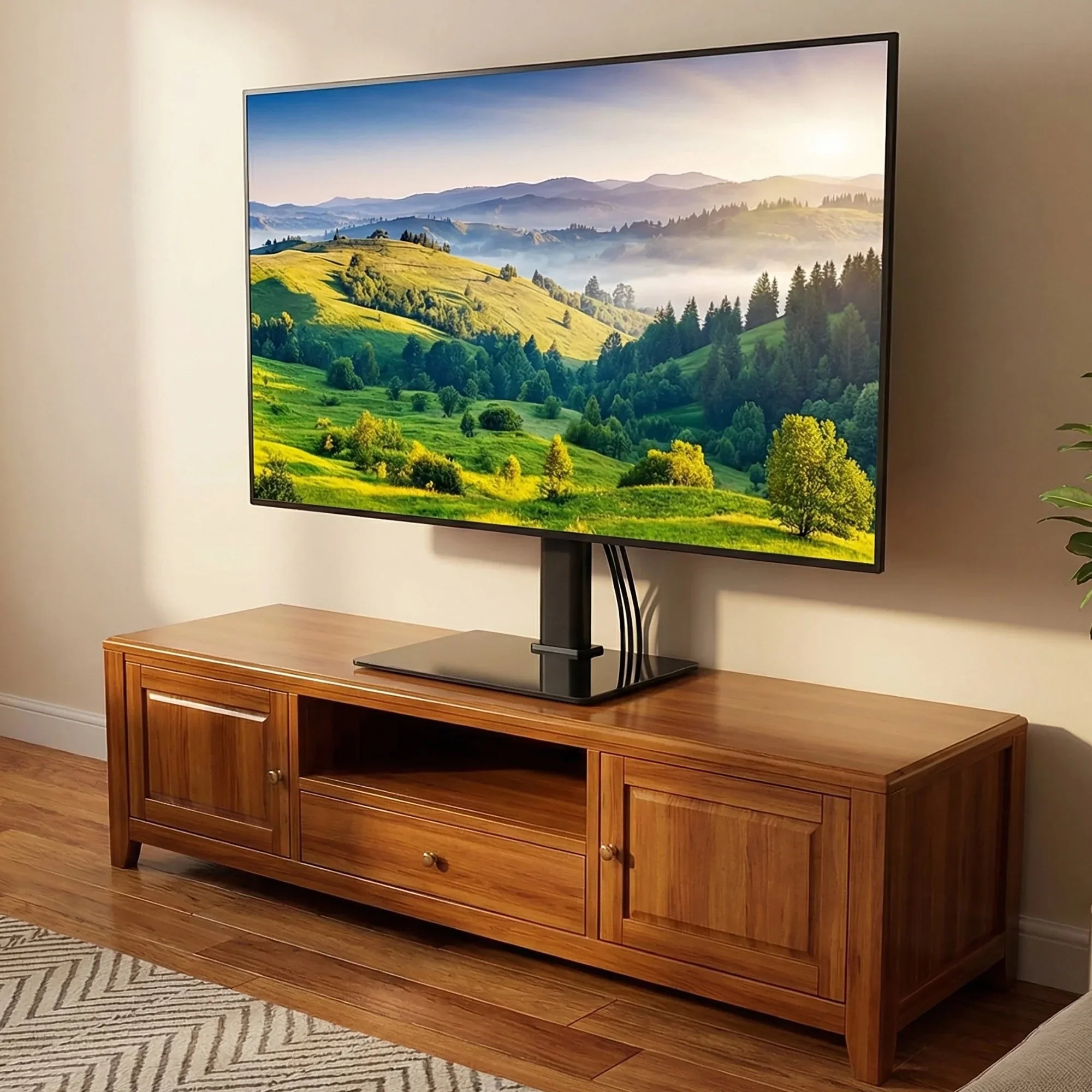Levede TV Stand with Mount Table Top Bracket Desktop 32 to 75 inch LED-2050056768393973767