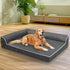 Pawz Orthopedic Dog Bed XXL Grey-1894516776943882247