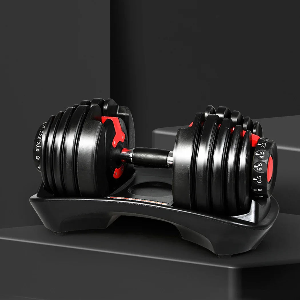 Centra 24kg Adjustable Dumbbell Set Home Gym-2006732825503600646