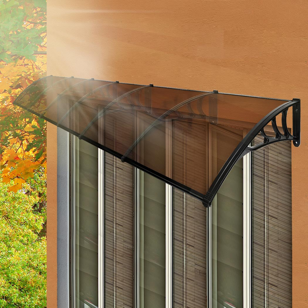 Mountview Window Door Awning Outdoor 1M X 6M Brown 1x6M-1942353017907056647