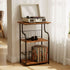 Levede Side Table 3-Tier Storage Shelf Modern Table-2050056752157822983