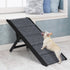 PaWz Adjustable Dog Ramp Height Stair Black-2029387229318746119