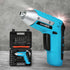 Traderight 4V Cordless Screwdriver 1300mAh 210rpm Speed-1973194185200766983